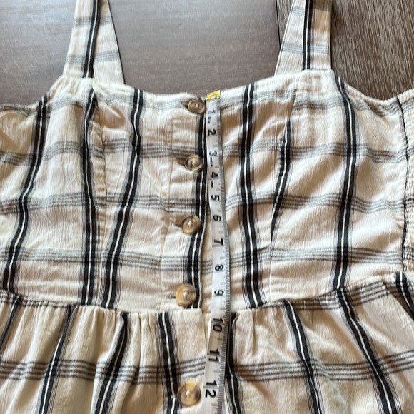 Fat Face dress black / off white lightweight size 10 USA - Picture 10 of 14